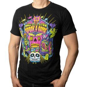 Spook A Rama Fun House Black Tee S-M-L-XL-2XL-3XL NWT